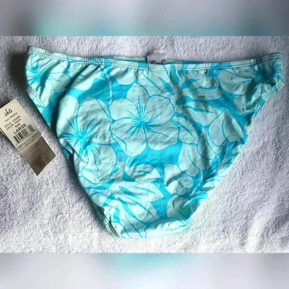 Jag AQUA CRUISE floral swim bikini bottom NWT Size Large NWT - Picture 4 of 5